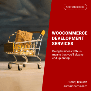 Social Media Post - Woocommerce Development Services
