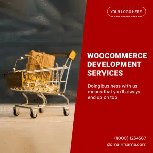 Social Media Post - Woocommerce Development Services